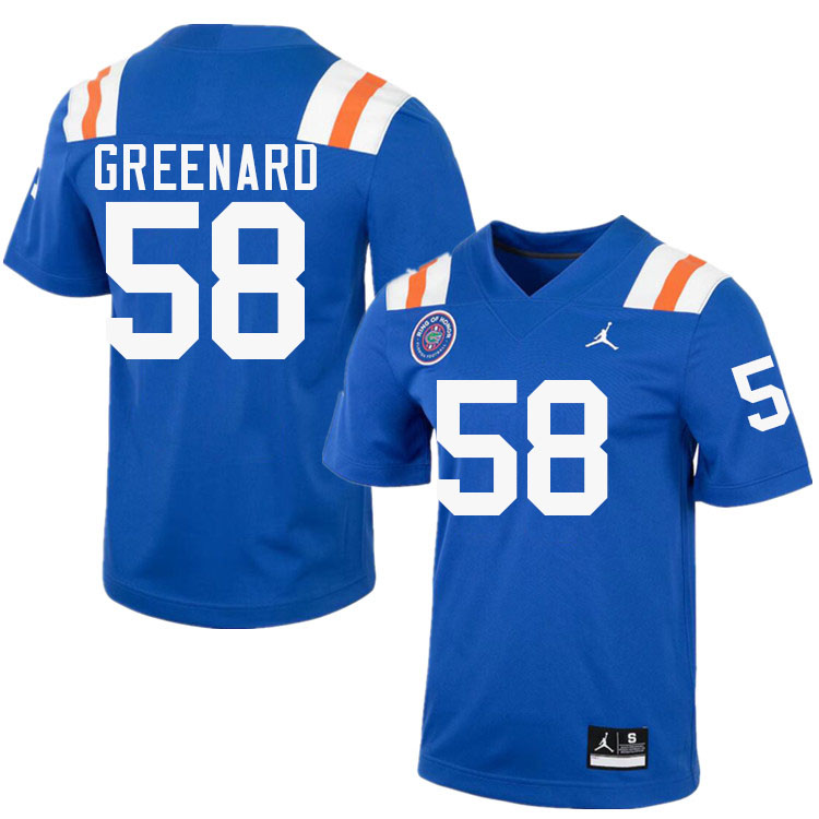 Jonathan Greenard Florida Jersey,Florida Gators #58 Jonathan Greenard Jersey Youth-Throwback Royal